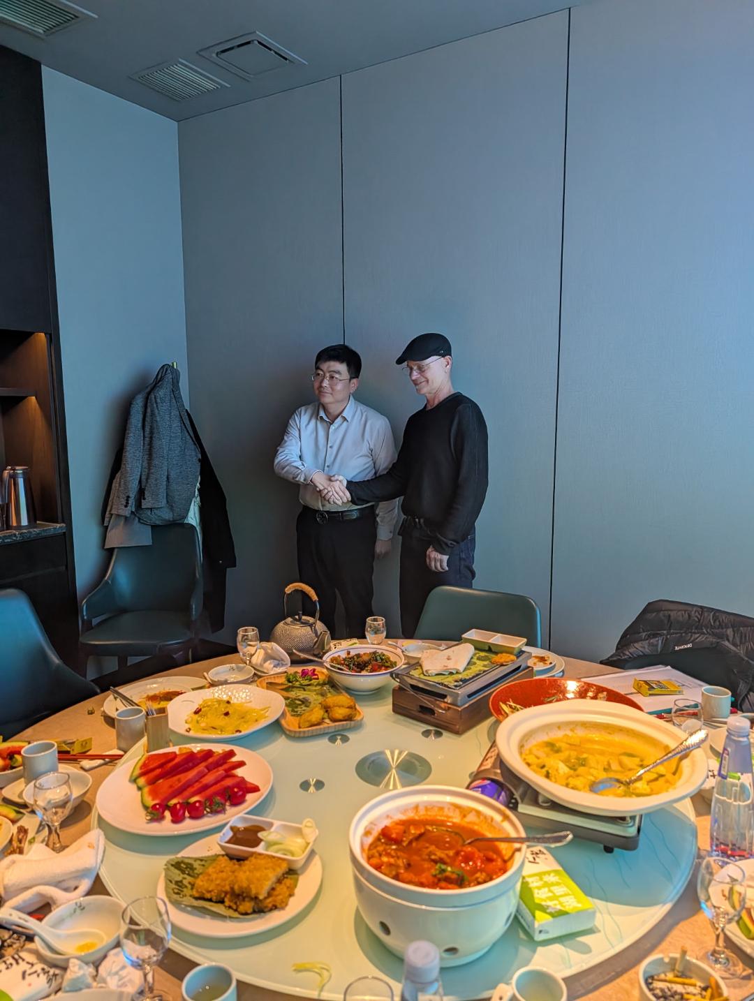 YAZIWORX factory owner business meal photo